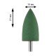 Насадка для фрезера силиконовая полировочная конус Cone 100OS