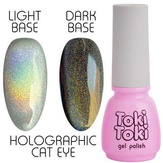 Гель-лак Toki-Toki Holographic Cat Eye