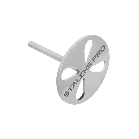 Диск педикюрный PODODISC Staleks Pro SMART L в комплекте со сменным файлом 180 грит 5 шт (25 мм)