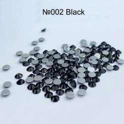 Стразы для дизайна ногтей Richcolor 2 Black ss5 1440 шт.