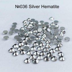 Стразы для дизайна ногтей Richcolor 36 Silver ss3 100 шт.