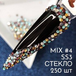 Микс камней №004 SS3 250шт (№5,13,18,36,81)