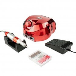Фрезер для маникюра ZS-601 45000 оборотов (красный хром)