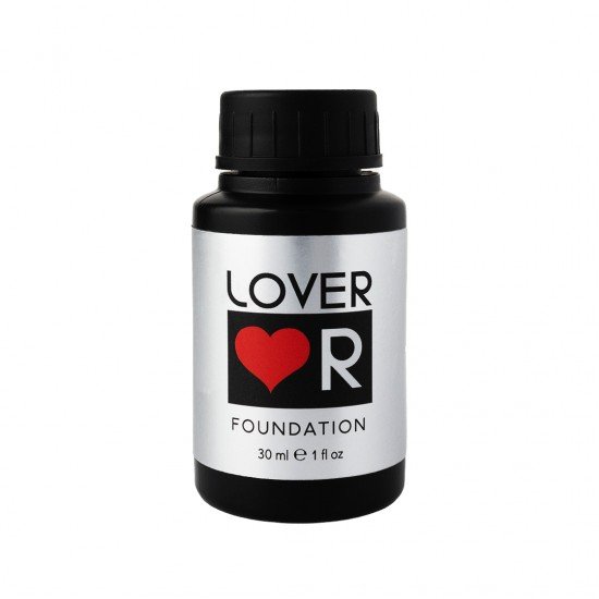База каучуковая для гель-лака Lover Base Foundation, 30 мл.