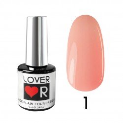 База камуфлирующая для гель-лака Lover French Base 001, 9 мл.