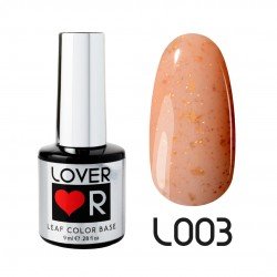 База с поталью для гель-лака Lover Leaf Color Base 003, 9 мл.