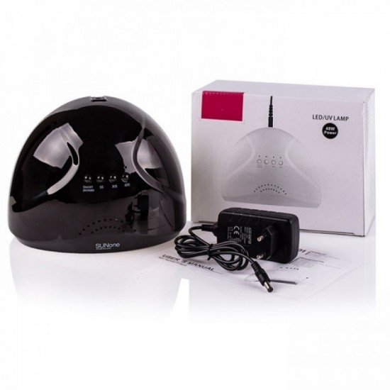 UV-LED ЛАМПА SUN ONE PROFESSIONAL 48 ВТ (ЧЕРНАЯ)