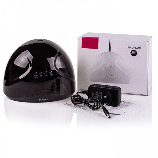 UV-LED ЛАМПА SUN ONE PROFESSIONAL 48 ВТ (ЧЕРНАЯ)