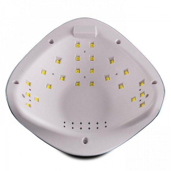 Лампа для ногтей Uv-Led SUN 5 48 вт mirror blue (зеркальная голубая)