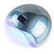 Лампа для ногтей Uv-Led SUN 5 48 вт mirror blue (зеркальная голубая)
