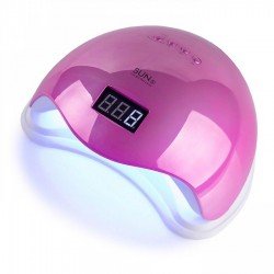 UV-LED ЛАМПА SUN 5 48 ВТ MIRROR PINK (ЗЕРКАЛЬНАЯ РОЗОВАЯ)
