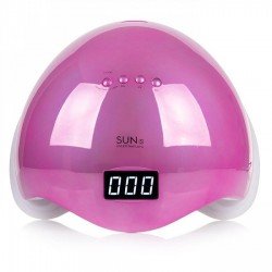 UV-LED ЛАМПА SUN 5 48 ВТ MIRROR PINK (ЗЕРКАЛЬНАЯ РОЗОВАЯ)