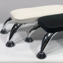 Подлокотник для маникюра на хромированых ножках White