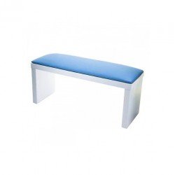 Подлокотник для маникюра на белых ножках Blue