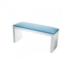 Подлокотник для маникюра на белых ножках Sky blue