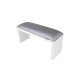 Подлокотник для маникюра на белых ножках Silver