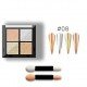Зеркальная втирка Mirror Powder в палетке 4 г. № 008