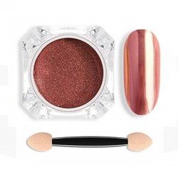 Зеркальная втирка для дизайна ногтей Mirror Powder Red 1 г.