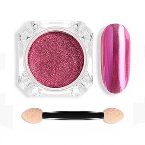 Зеркальная втирка для дизайна ногтей Mirror Powder Rose Gold 1 г.