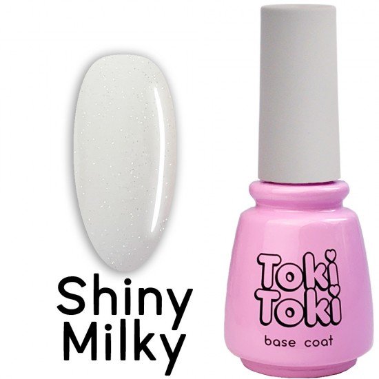 Камуфлирующая база Toki-Toki 15 мл. Shiny Milky
