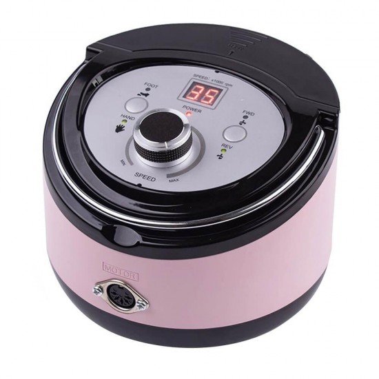 Фрезер для маникюра  ZS-606 PROFESSIONAL 35000 оборотов 65 ВТ (розовый)