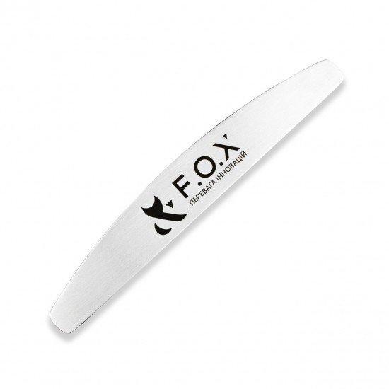 Основа для пилки полумесяц F.O.X Nail file metall (металл, 135 мм)