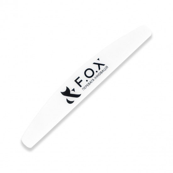 Основа для пилки полумесяц F.O.X Nail file plastic (пластик, 167 мм)
