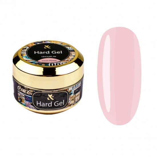 Моделирующий камуфлирующий гель F.O.X Hard gel Cover Pastel, 15 мл.