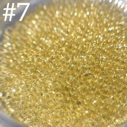 Бульонки пластиковые Richcolor Лимонные №7
