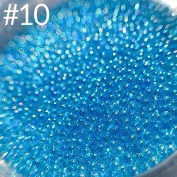 Бульонки пластиковые Richcolor Голубые №10