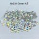 Набор камней Green AB 031 SS3 100 шт.