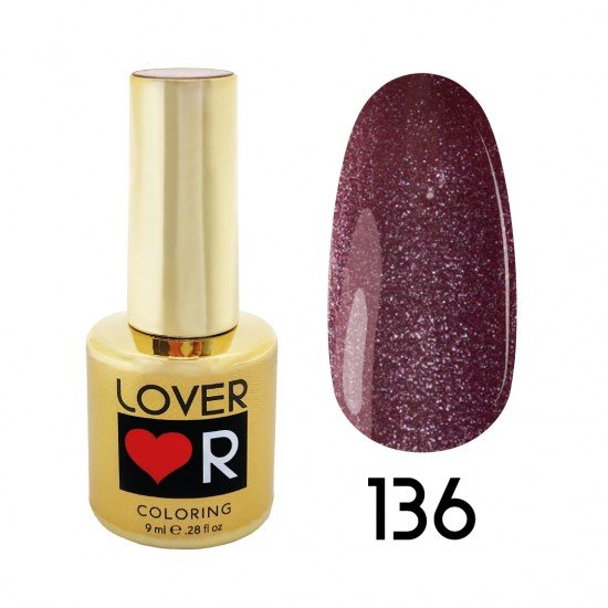 Гель-лак Lover 9 мл. 136
