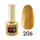 Гель-лак Lover 9 мл. 206
