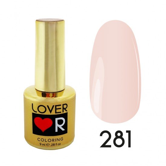 Гель-лак Lover 9 мл. 281