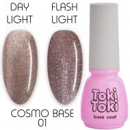 Світловідбиваюча база для гель-лаку Toki-Toki Cosmo Base CB01