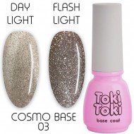 Світловідбиваюча база для гель-лаку Toki-Toki Cosmo Base CB03