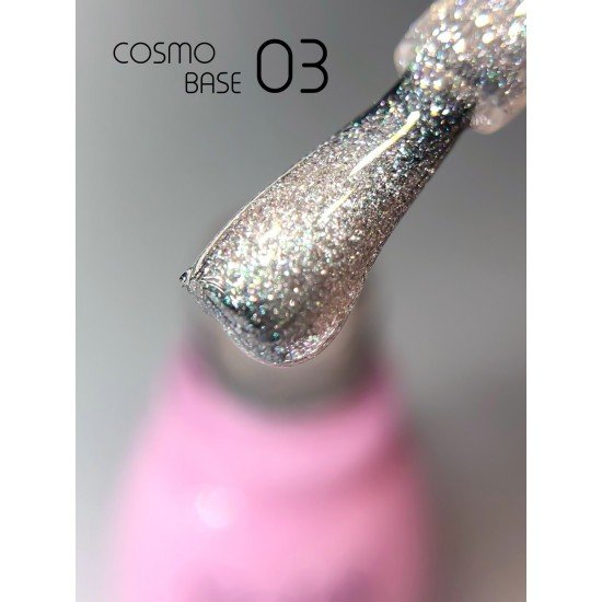 Світловідбиваюча база для гель-лаку Toki-Toki Cosmo Base CB03