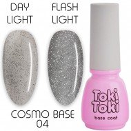 Світловідбиваюча база для гель-лаку Toki-Toki Cosmo Base CB04