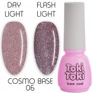 Світловідбиваюча база для гель-лаку Toki-Toki Cosmo Base CB06