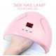 Лампа для маникюра Uv-Led SUN ONE Mini-1 36 вт USB (розовая)