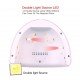 Лампа для маникюра Uv-Led SUN ONE Mini-1 36 вт USB (розовая)