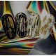 Фольга для дизайна ногтей голографическое золото № 26