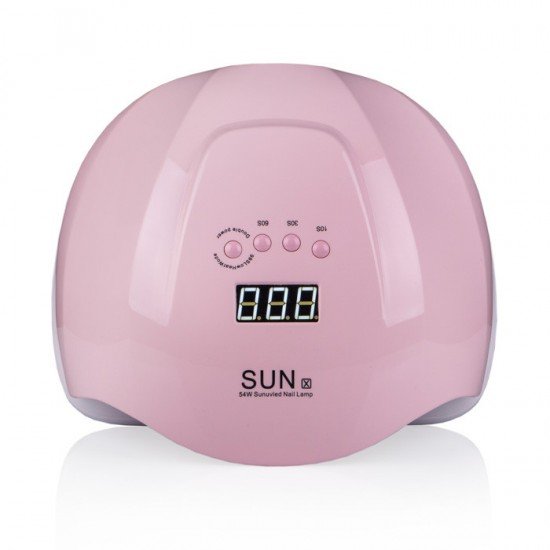 Лампа для маникюра Uv-Led SUN X 54 вт (розовая)