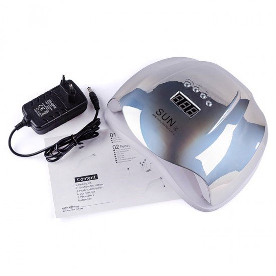 Лампа для маникюра Uv-Led SUN X 54 вт (зеркальная)