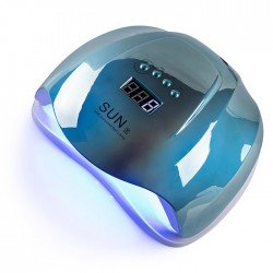 Лампа для маникюра Uv-Led SUN X 54 вт (зеркальная голубая)