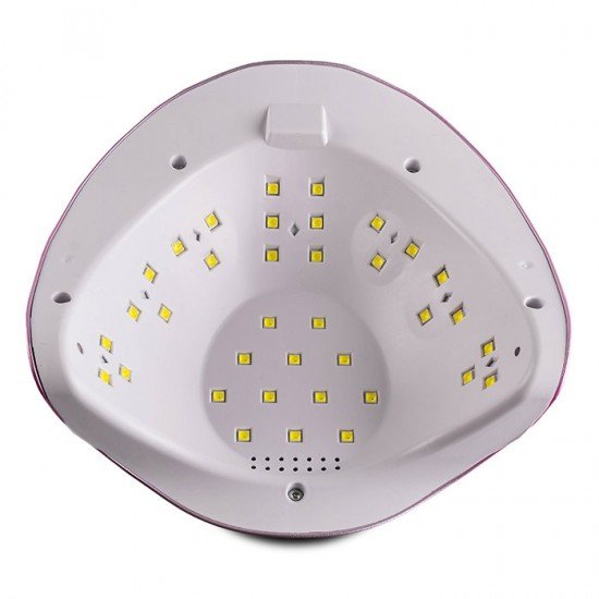 Лампа для маникюра Uv-Led SUN X 54 вт (зеркальная розовая)