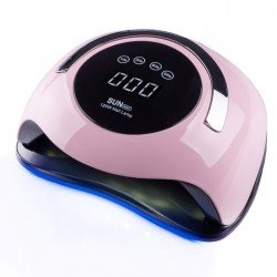 Лампа для маникюра Uv-Led SUN BQ-5T 120 вт (розовая) с ручкой