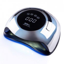Лампа для маникюра Uv-Led SUN BQ-5T 120 вт (зеркальная) с ручкой
