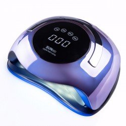 Лампа для маникюра Uv-Led SUN BQ-5T 120 вт (зеркальная фиолетовая) с ручкой