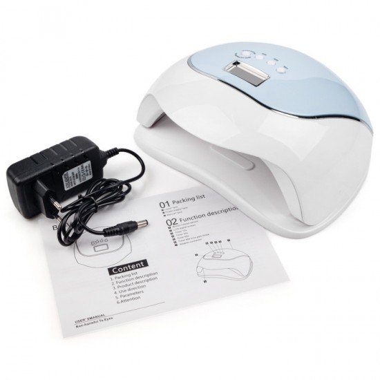 Лампа для маникюра Uv-Led SUN BQ-V5 120 вт (голубая)